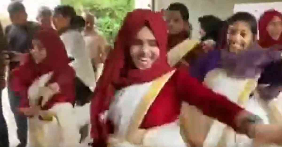 Dance video of girls in hijab