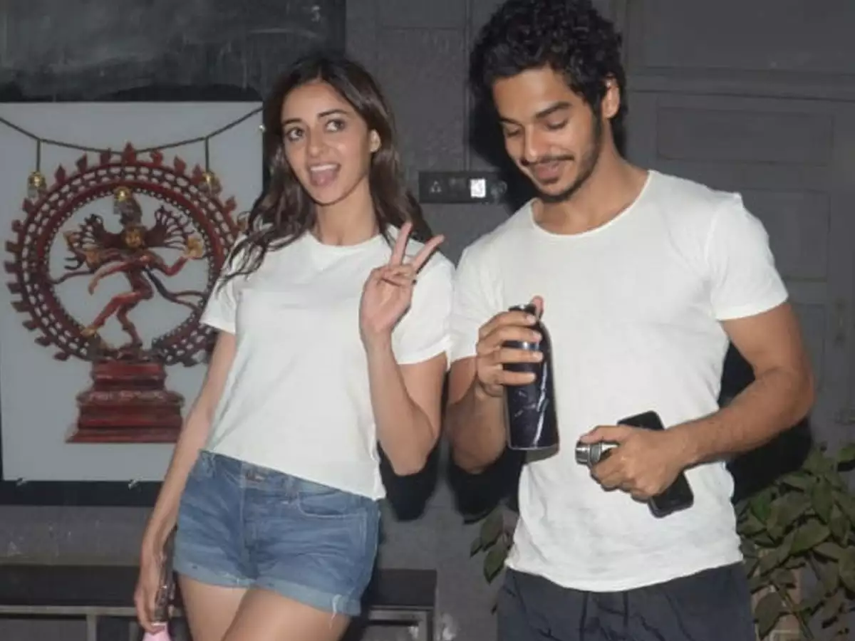 Ishaan Khatter and Ananya Pandey