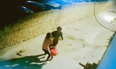 Woman catches thief