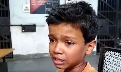 Eight years old reaches police station after mother refuses to serve food