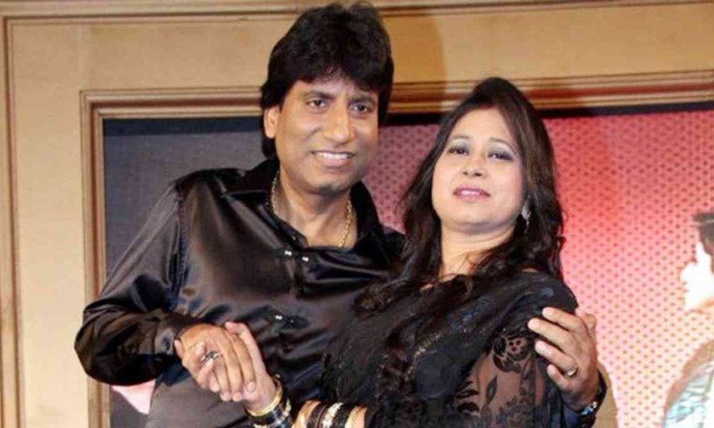 Raju Srivastava and his wife Shikha