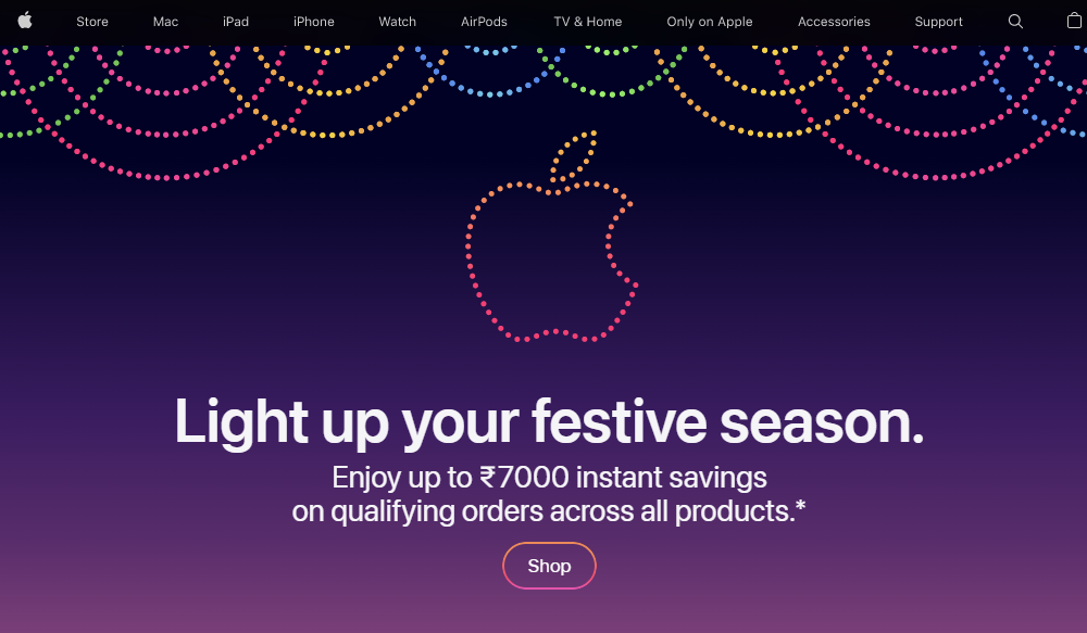Apple Diwali Sale