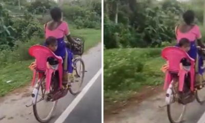 Mother creates innovative bicycle seat