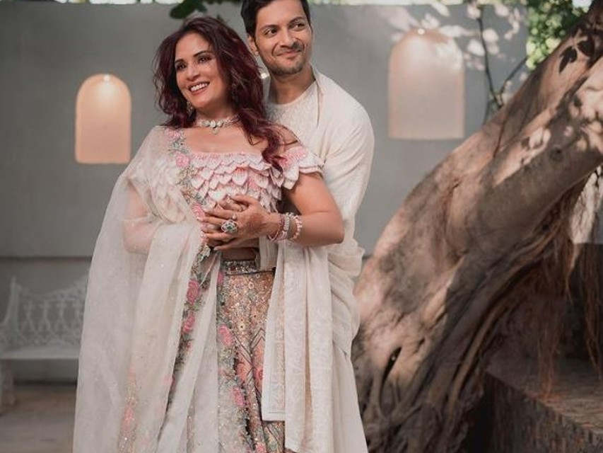 Ali Fazal and Richa Chadha