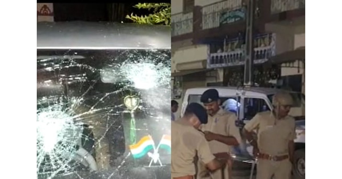 Gujarat youth pelt stones during Navratri celebrations