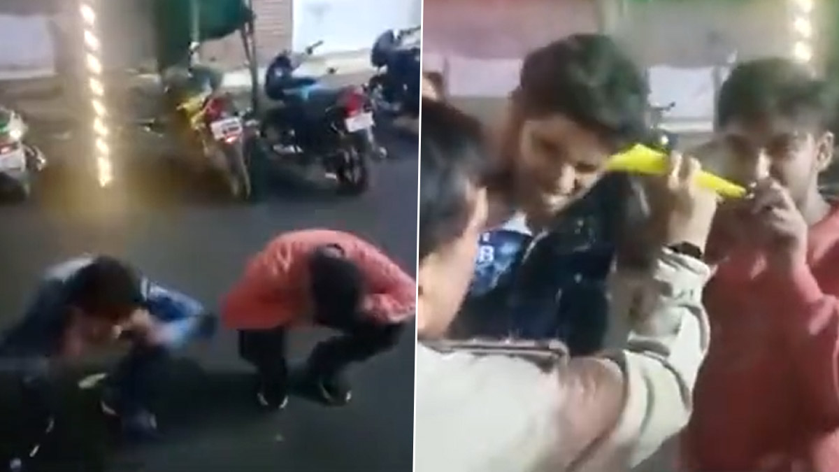 Jabalpur youths create ruckus by playing Pungi in ears of women during Navratri festival, what police did next will make you laugh out loud | WATCH