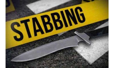 man stabs wife