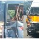 Ambulance, police jeep collides in UP Deputy CM Brajesh Pathak's convoy, several injured