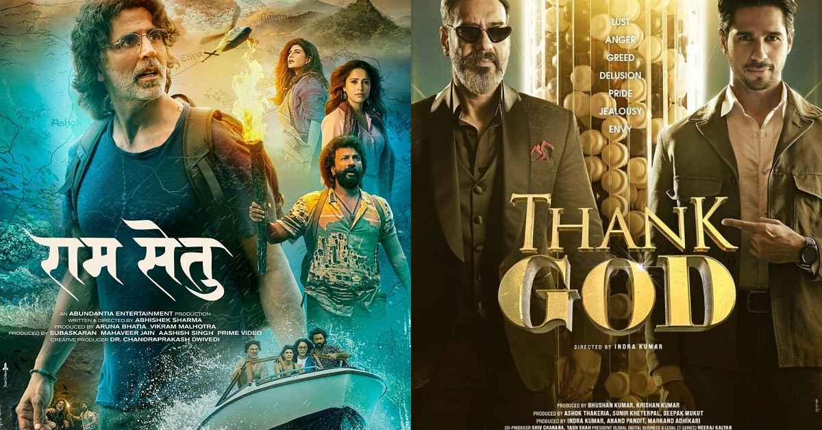 day 1 collection of akshay kumar’s ram setu double than that of ajay devgn’s thank god  becomes 2nd biggest opener of year