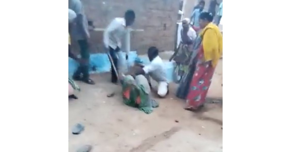 Woman's in-laws thrash her with sticks and brooms in Madhya Pradesh's Gwalior | WATCH