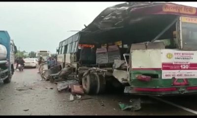 buses collide on Jammu-Pathankot NH