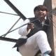 MCD Polls: Unhappy over getting ticket, former AAP councilor climbs transmission tower in Delhi