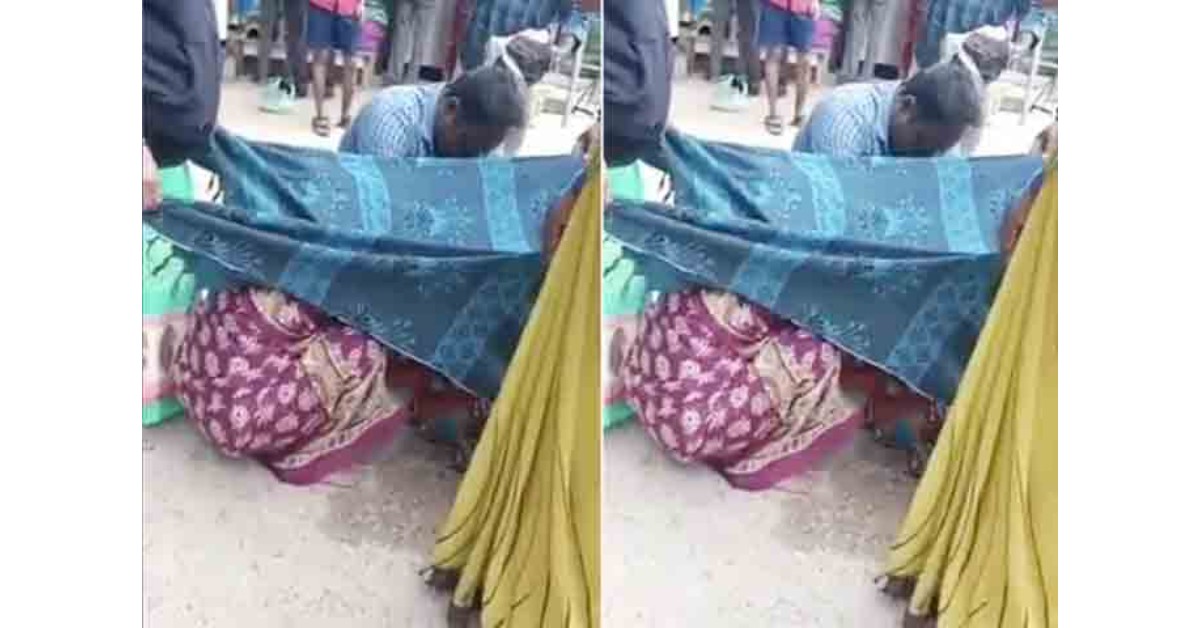 Andhra Pradesh woman delivers baby on road
