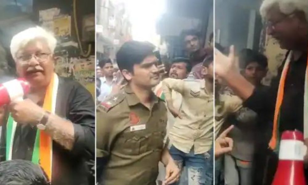 Delhi: Ex-Congress MLA, 2 others arrested for manhandling on duty policemen at Shaheen Bagh | WATCH