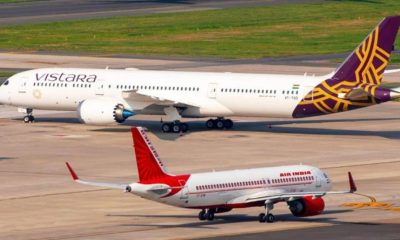 Vistara and Air India airlines to merge