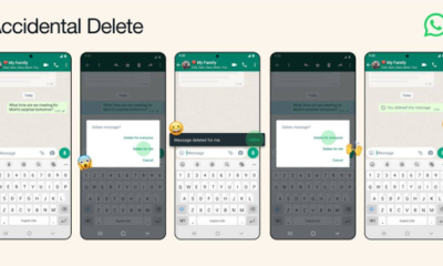WhatsApp's new accidental message