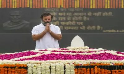 Rahul Gandhi pays tribute to Atal Bihari Vajpayee;