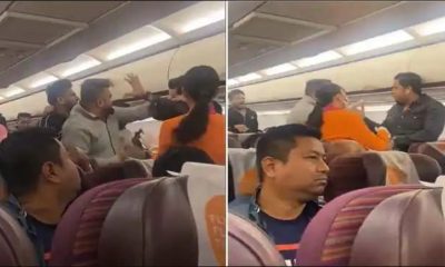 Indian passengers fight over seats on Kolkata-Bangkok flight, video viral | WATCH