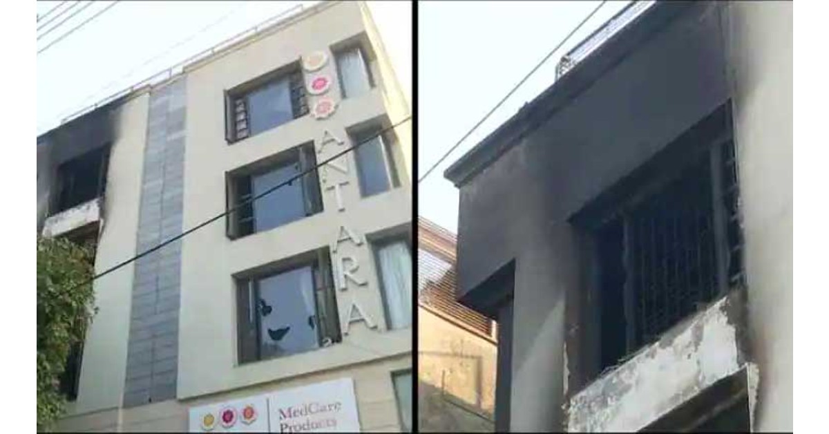 2 die after fire breaks out at old age home in Delhi’s Greater Kailash