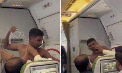 man gets into fight with co-passenger in flight