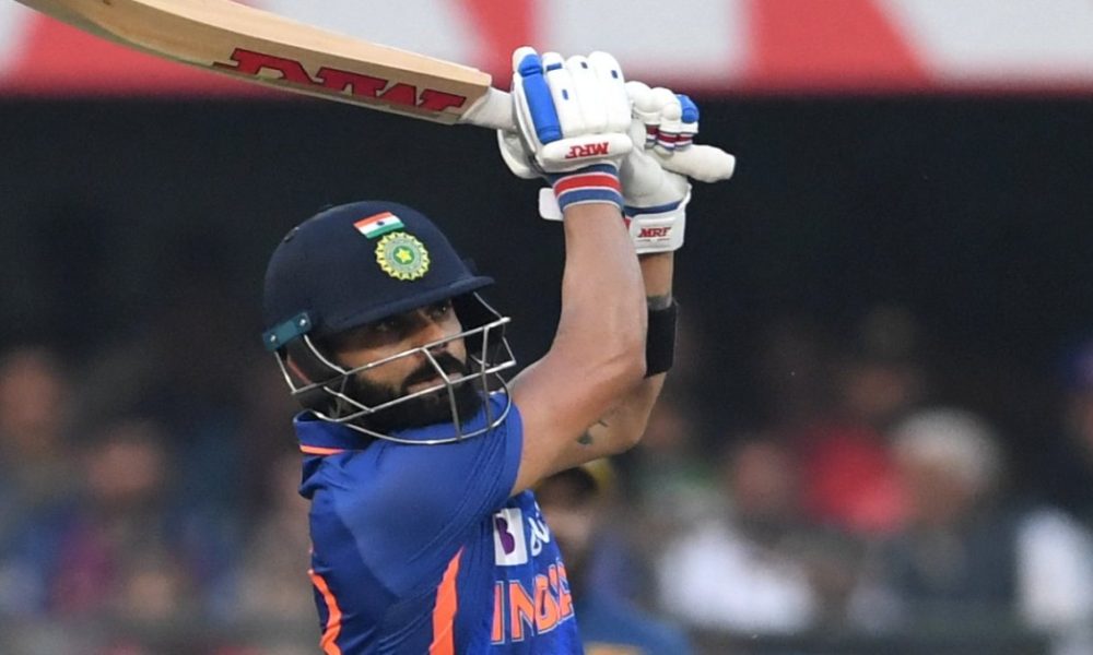 IND vs SL ODI: India sets 374-run target for Sri Lanka, Virat Kohli scores 45th century