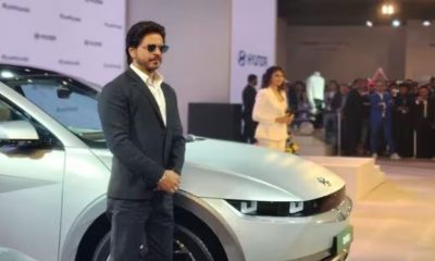Auto Expo 2023: Shah Rukh Khan launches Hyundai's EV Ioniq-5