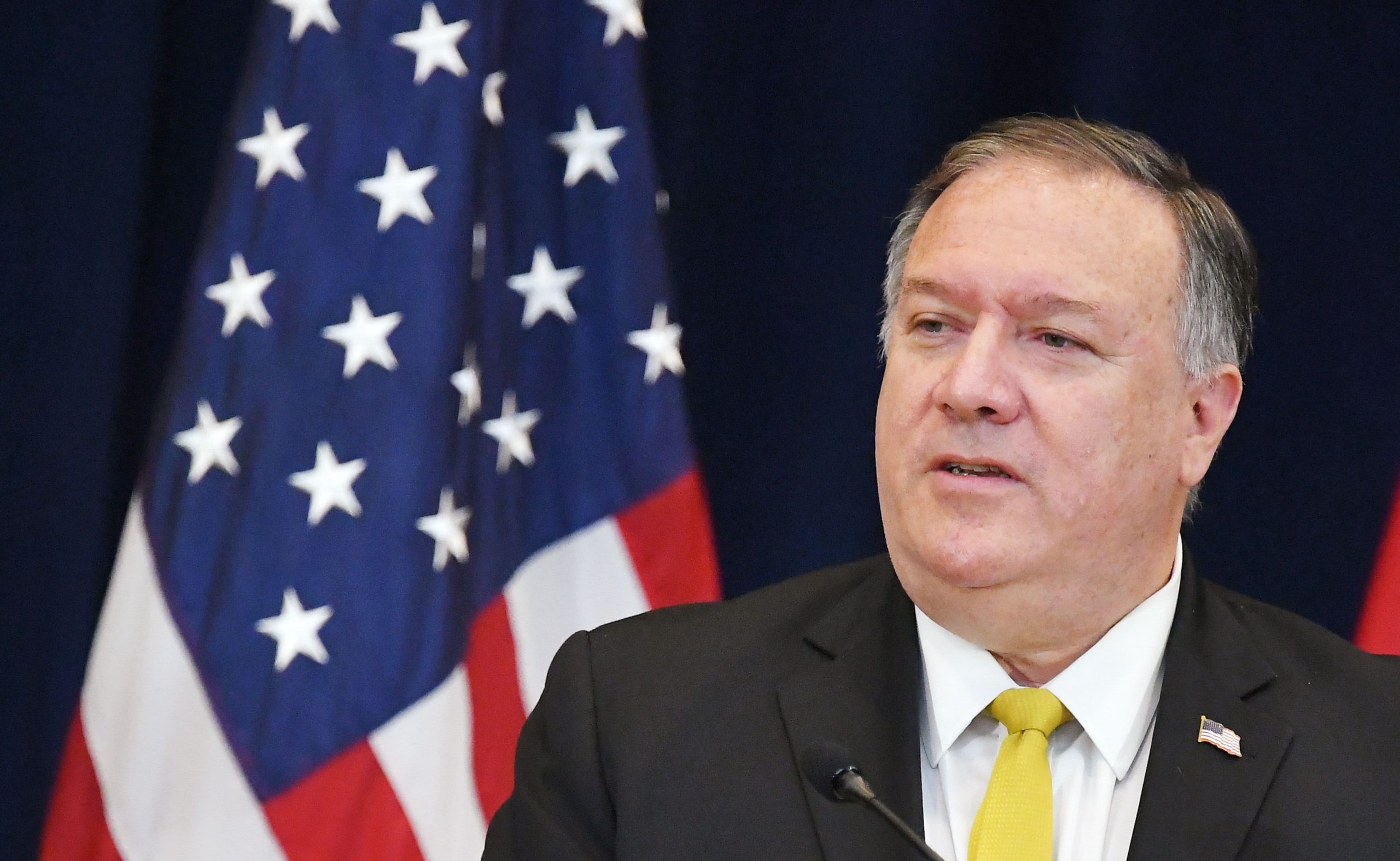 former US secretary of state Mike Pompeo
