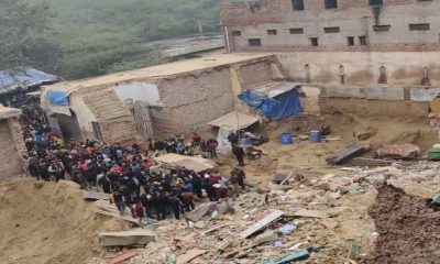 Agra: Half-a-dozen houses, temple collapse in Dharamshala excavation, 1 girl dies