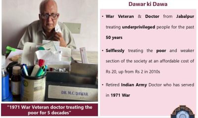 Padma Shri Dr Dawar is also a war veteran