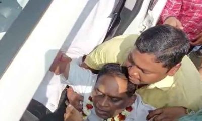 Odisha health minister shot at by ASI, condition critical; airlifted to Bhubaneshwar