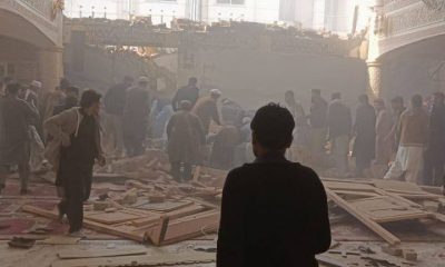 suicide bombing at a mosque in Pakistan