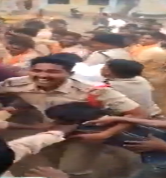 Dalit man beaten by mob in Telangana