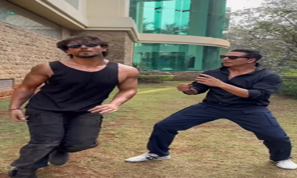 Akshay Kumar-Tiger Shroff dance
