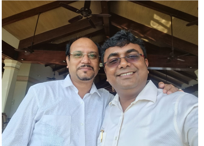 Dr. Rajdeep Dutta with Dr. Subrata Dutta