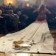 Copenhagen Fashion Week: Model drags tablecloth connected to dress along with food, video viral | Watch