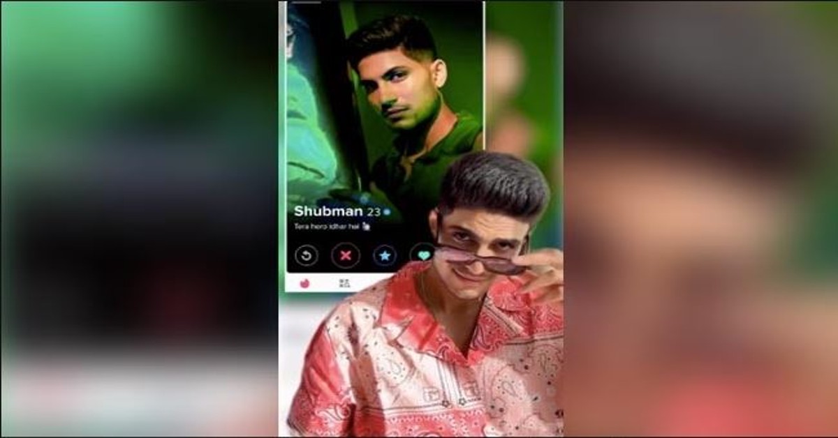 Shubman Gill’s Tera Hero Idhar Hai Instagram post viral following Tinder’s Idhar Toh Dekhlo ad campaign