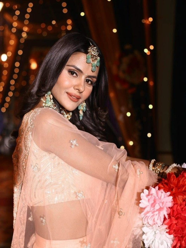 Priyanka Chahar Chaudhary in six yards of elegance