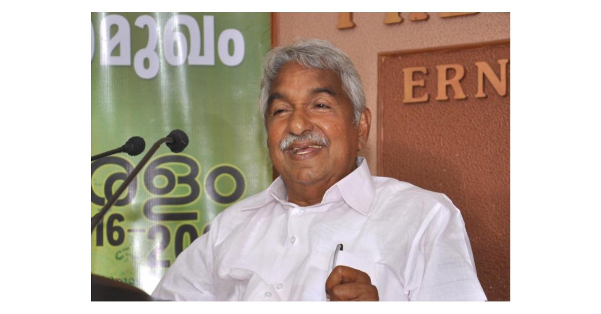Former Kerala CM Oommen Chandy