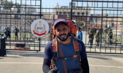 Kerala man on marathon journey