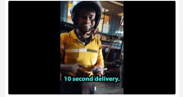 Swiggy delivery guy