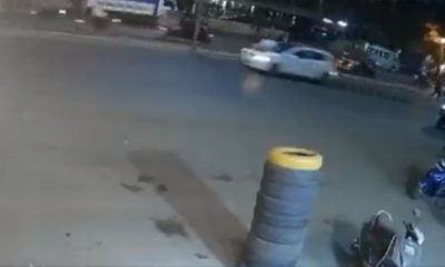 Teenage driver drags traffic cop