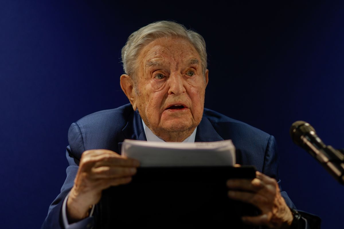US billionaire George Soros