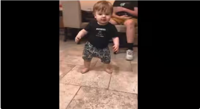 toddler dancing video
