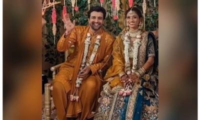 TMKOC's Taarak Mehta aka Sachin Shroff marries Chandni; Tapu Sena, Jethalal, Babitaji, and other cast attend wedding | See pics