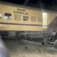 Mumbai local train derails