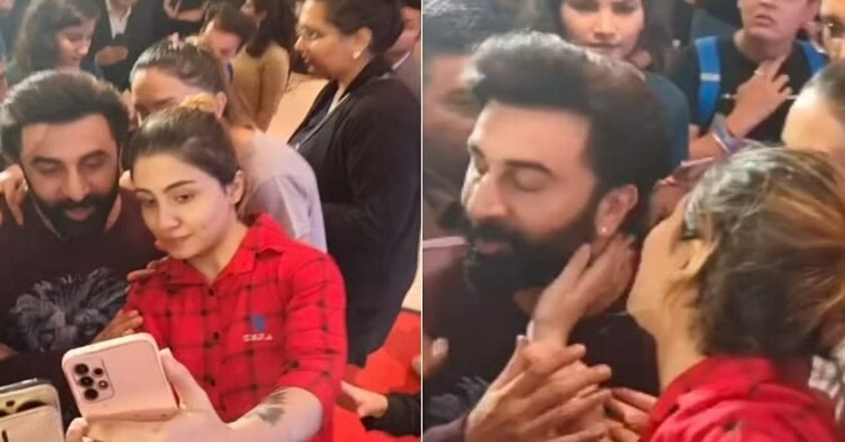 Alia, Ranbir wear number '8' T-shirts, hold hands as they walk, pose with  Nita