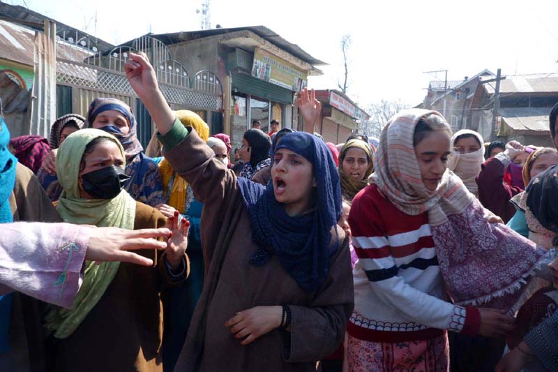 Women killed in Jammu and Kashmir