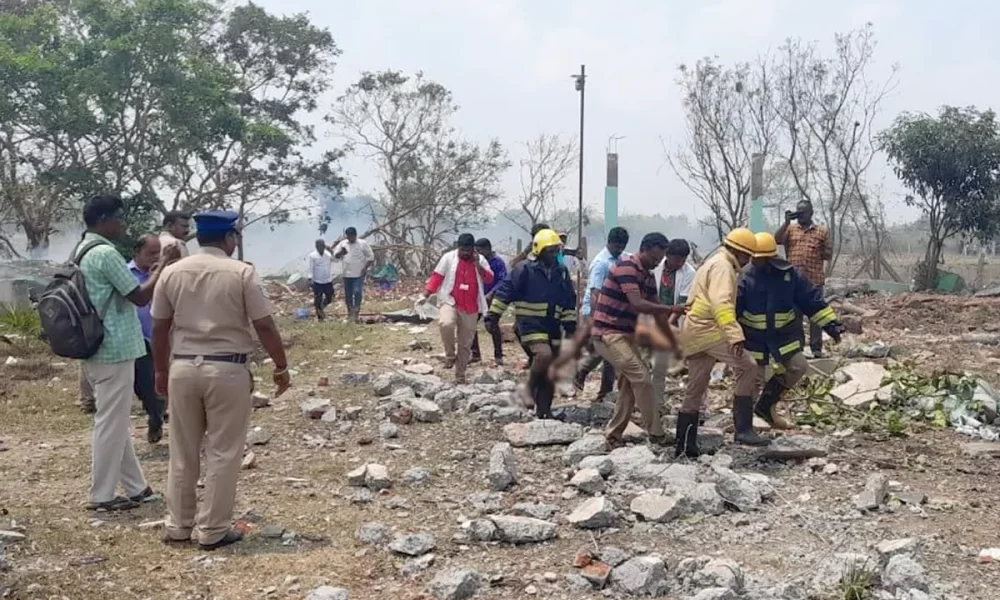 Tamil Nadu firecracker Explosion