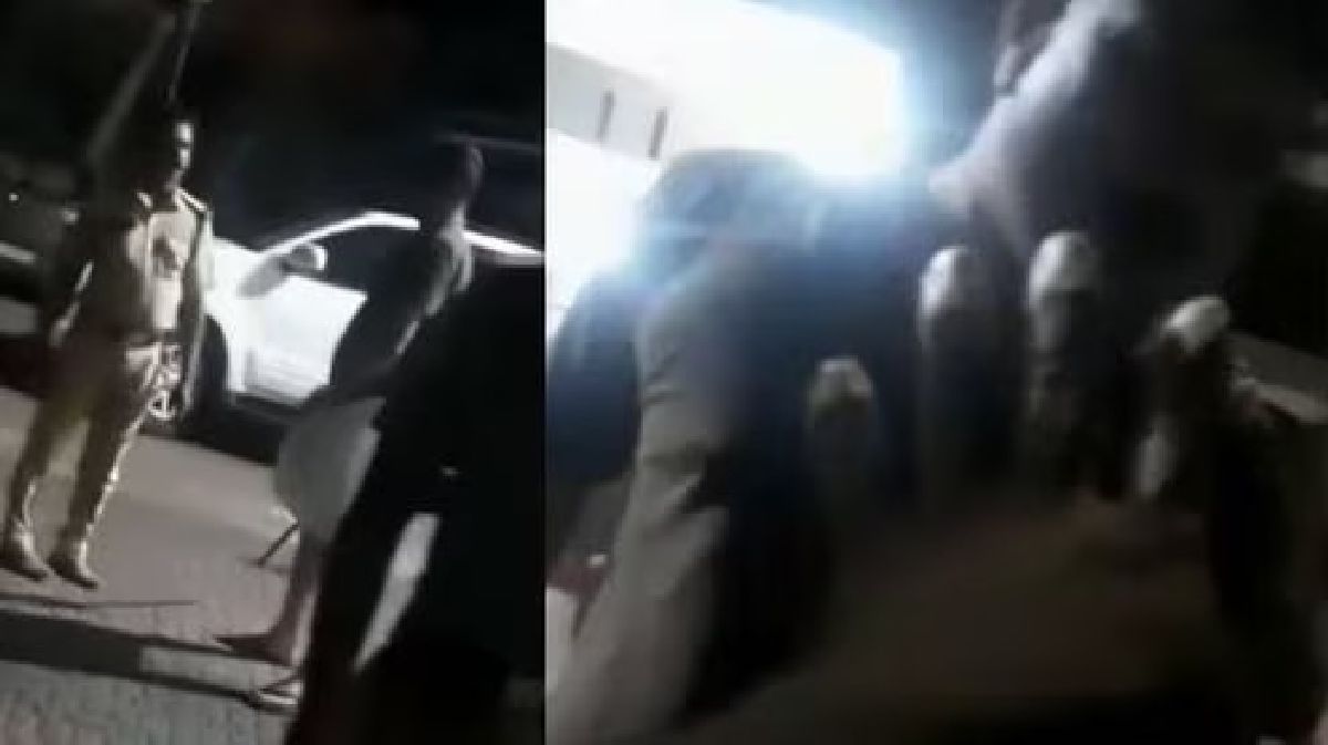 Drunk Kerala police officer abuses woman