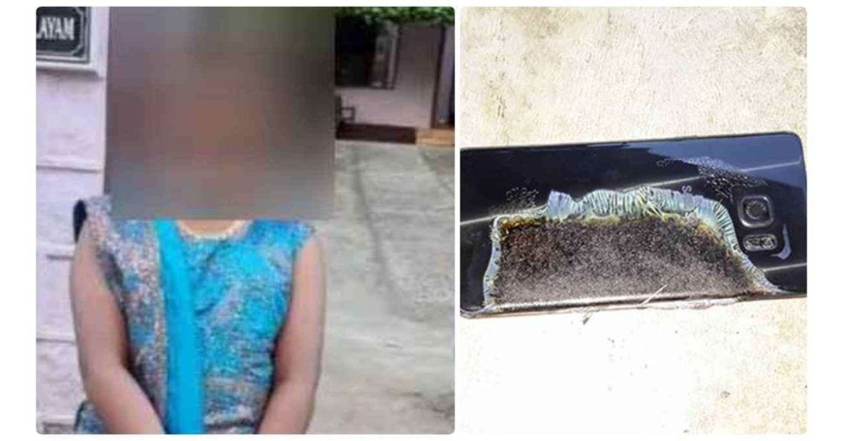 girl dies after her phone explodes